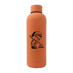 Fishing And Work 17oz Stainless Rubberized Water Bottle